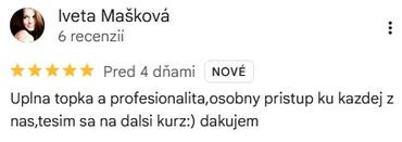 Reference ke kurzu: Kobido masáž od Iveta Mašková - Google Recenze